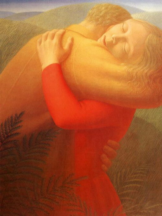 Embrace by George Tooker, c.1970